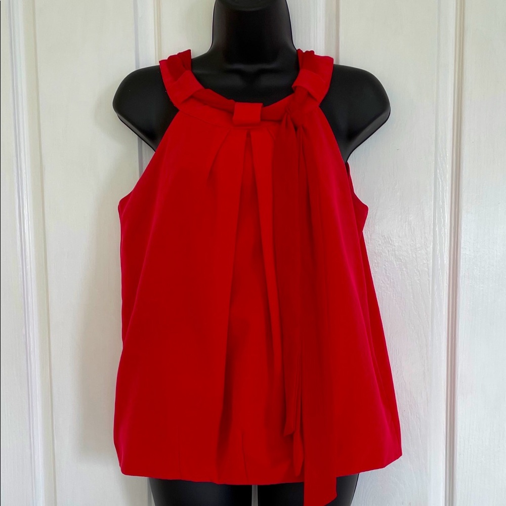 Tank top with ribbon tie from Zara